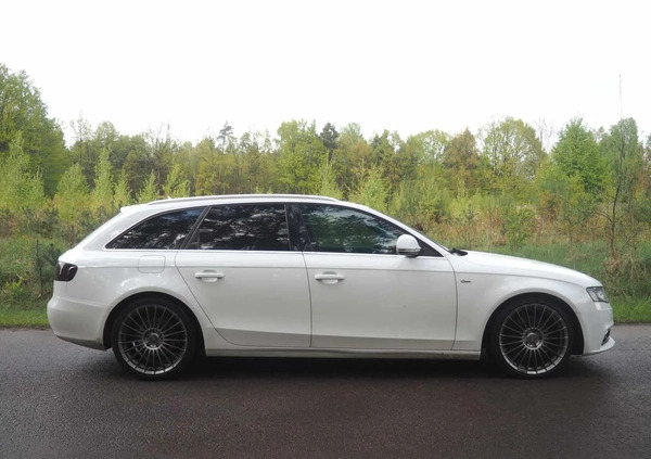 Audi A4 cena 32900 przebieg: 189830, rok produkcji 2009 z Leśna małe 742